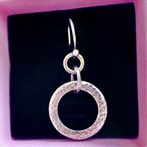 Elegant Silver and Gold Hoop Earrings